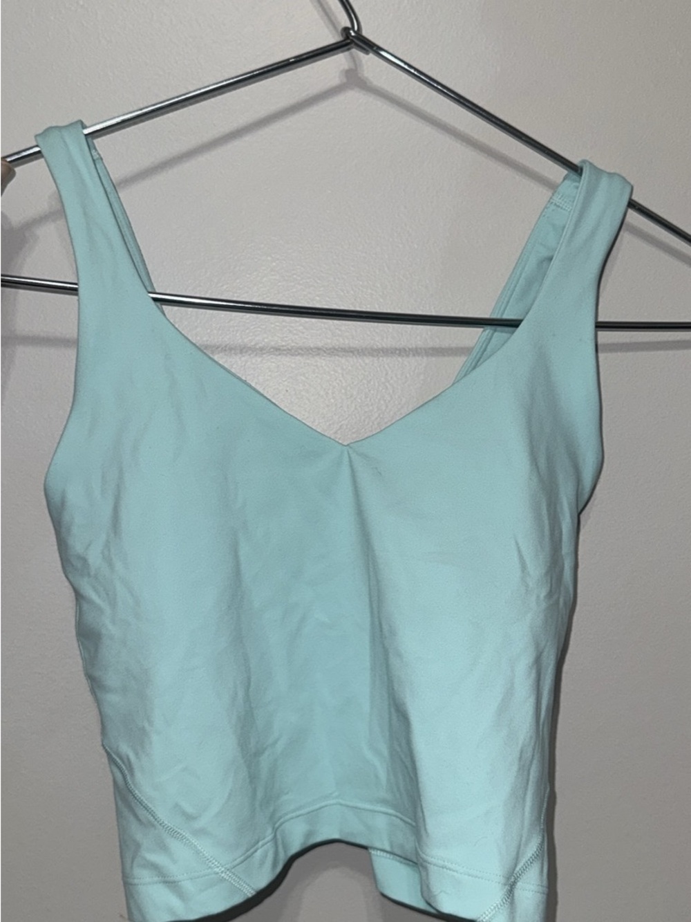lululemon athletica Mint Scoop Neck Cropped Tank